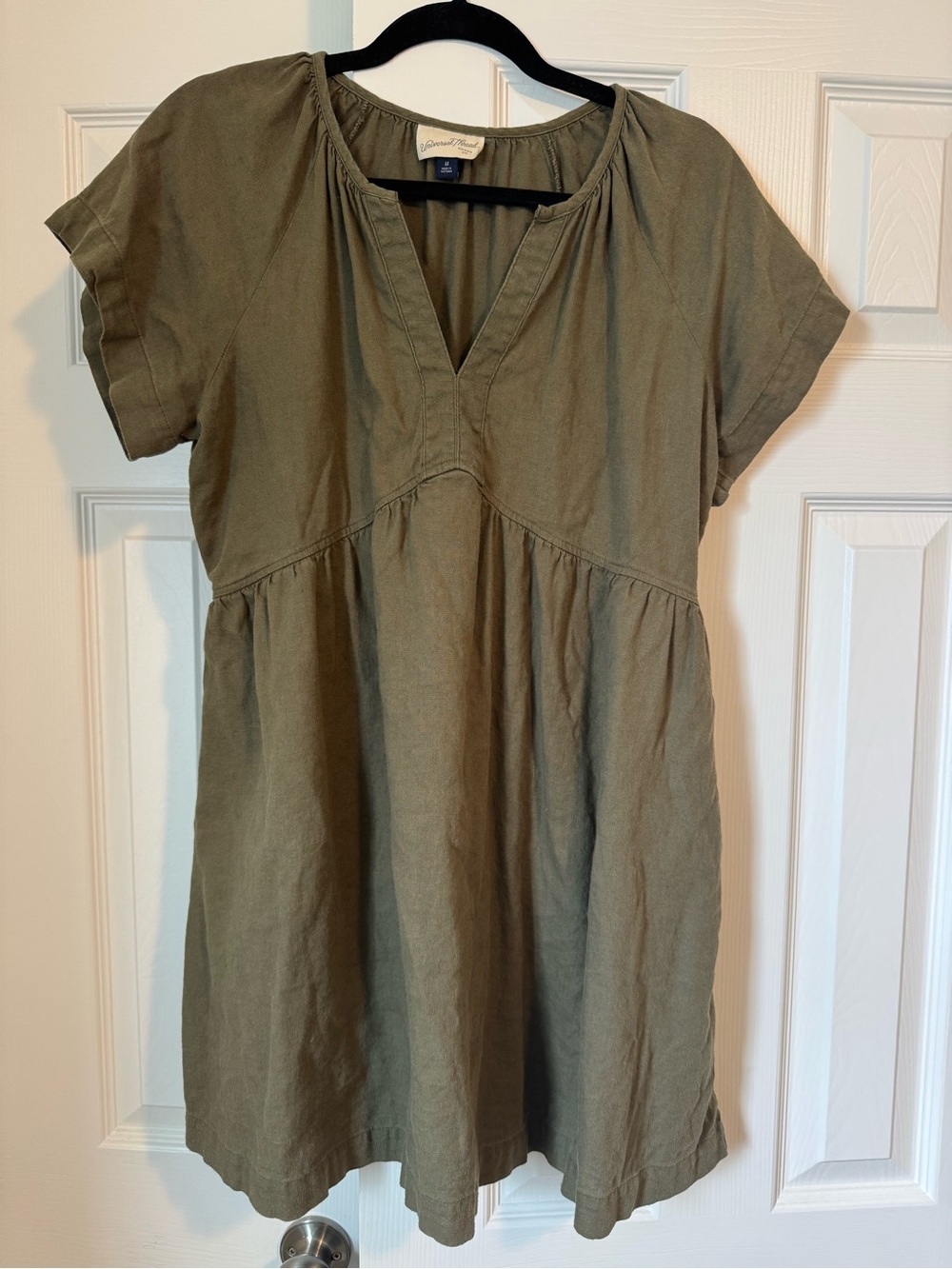 Universal Thread Olive Green Mini Tunic Dress